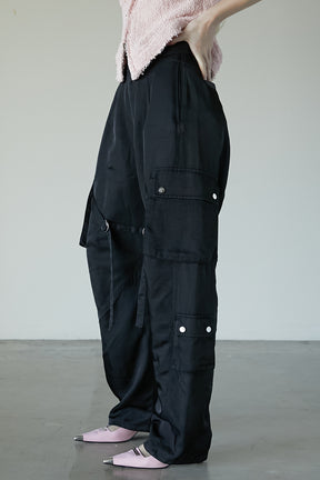 【25 SPRING PRE ORDER】Barrel Leg Cargo Pants