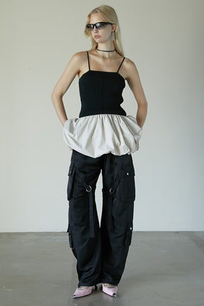 【25 SPRING PRE ORDER】Barrel Leg Cargo Pants