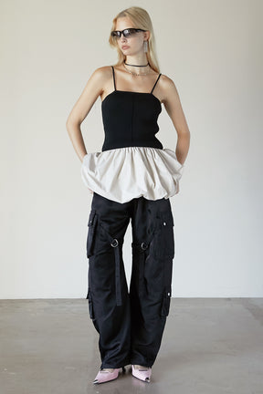 【25 SPRING PRE ORDER】Barrel Leg Cargo Pants