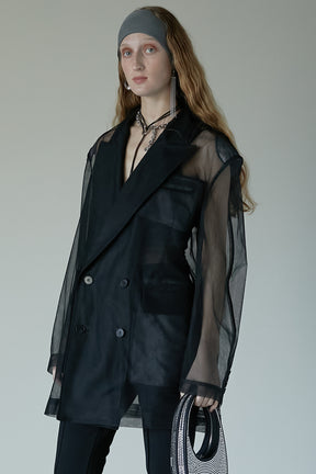 【25 SPRING PRE ORDER】Bonded Tulle Jacket