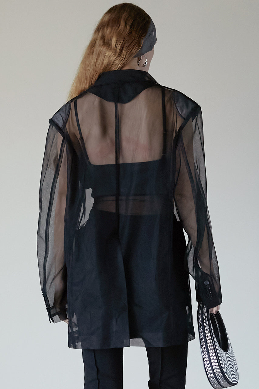 Bonded Tulle Jacket