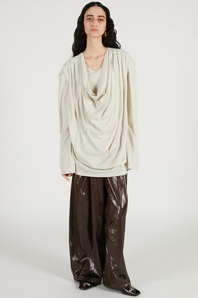 Leather Satin Pants - 2026 SPRING