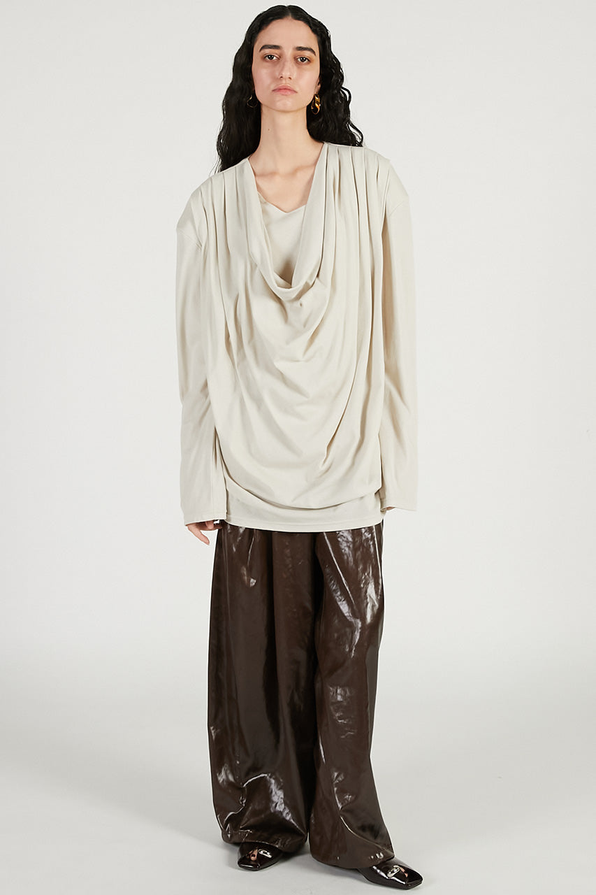 Leather Satin Pants - 2026 SPRING