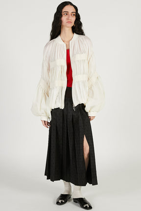 Box Pleated Skirt - 2026 SPRING