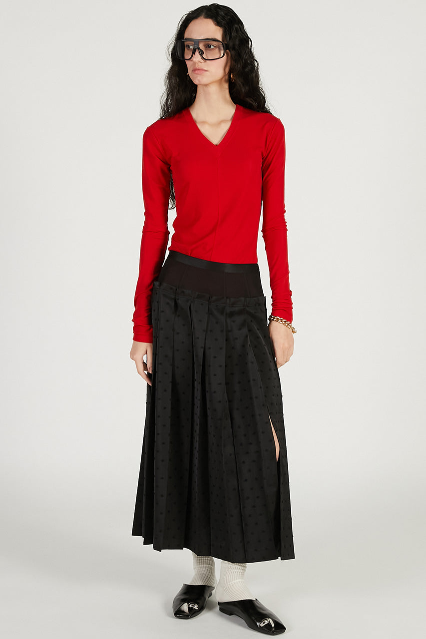 Box Pleated Skirt - 2026 SPRING