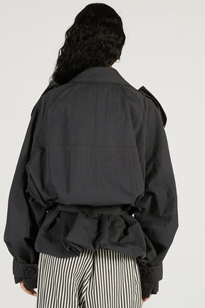 Balloon Hem Trench - 2026 SPRING