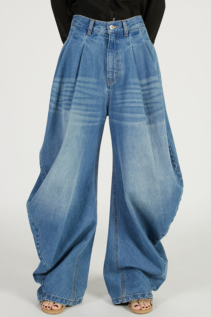 Drape Denim Pants - 2026 SPRING