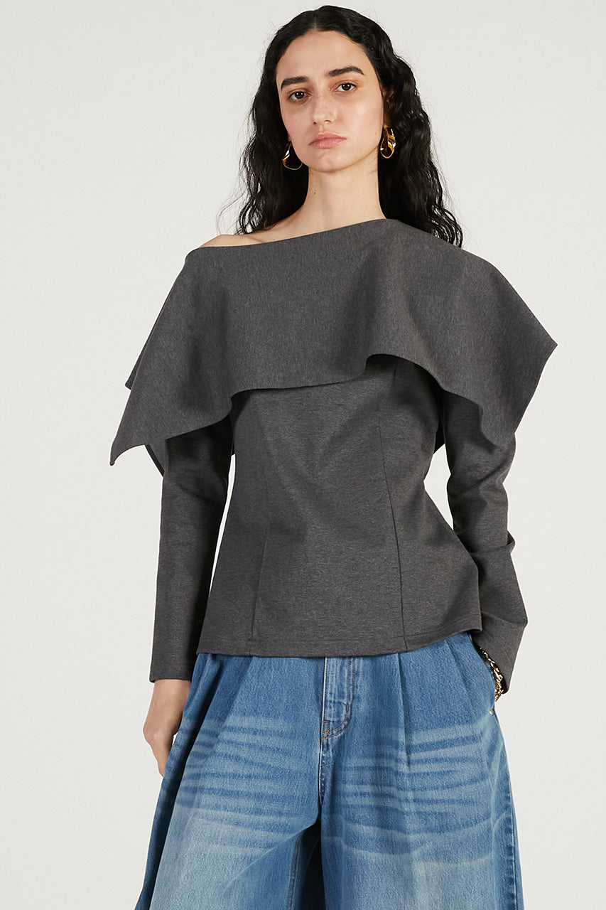 Slit Neck Cover Top - 2026 SPRING