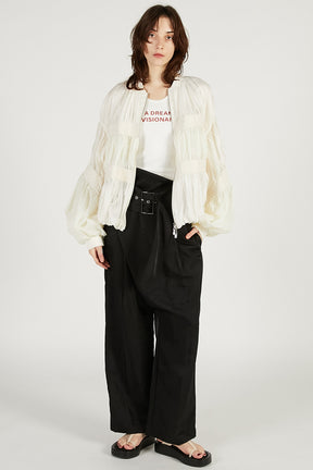 Wide Belt Pants - 2026 SPRING