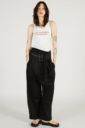 Wide Belt Pants - 2026 SPRING