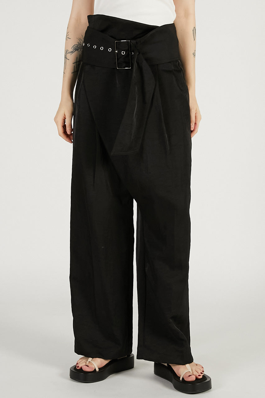 Wide Belt Pants - 2026 SPRING