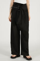 Wide Belt Pants