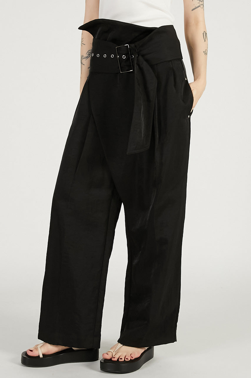 Wide Belt Pants - 2026 SPRING