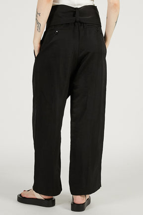 Wide Belt Pants - 2026 SPRING
