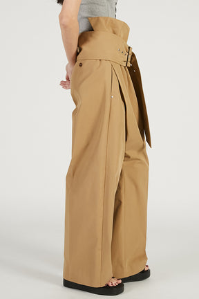 Wide Belt Pants - 2026 SPRING