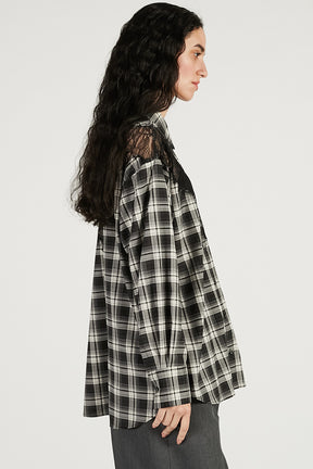 Lace Combination Shirts - 2026 SPRING