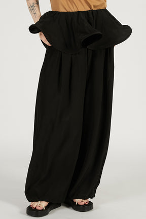 Peplum Balloon Pants - 2026 SPRING