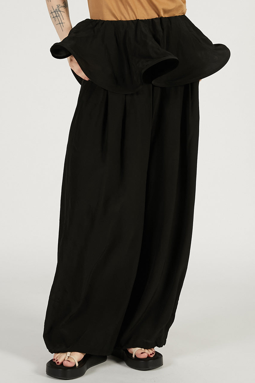 Peplum Balloon Pants - 2026 SPRING