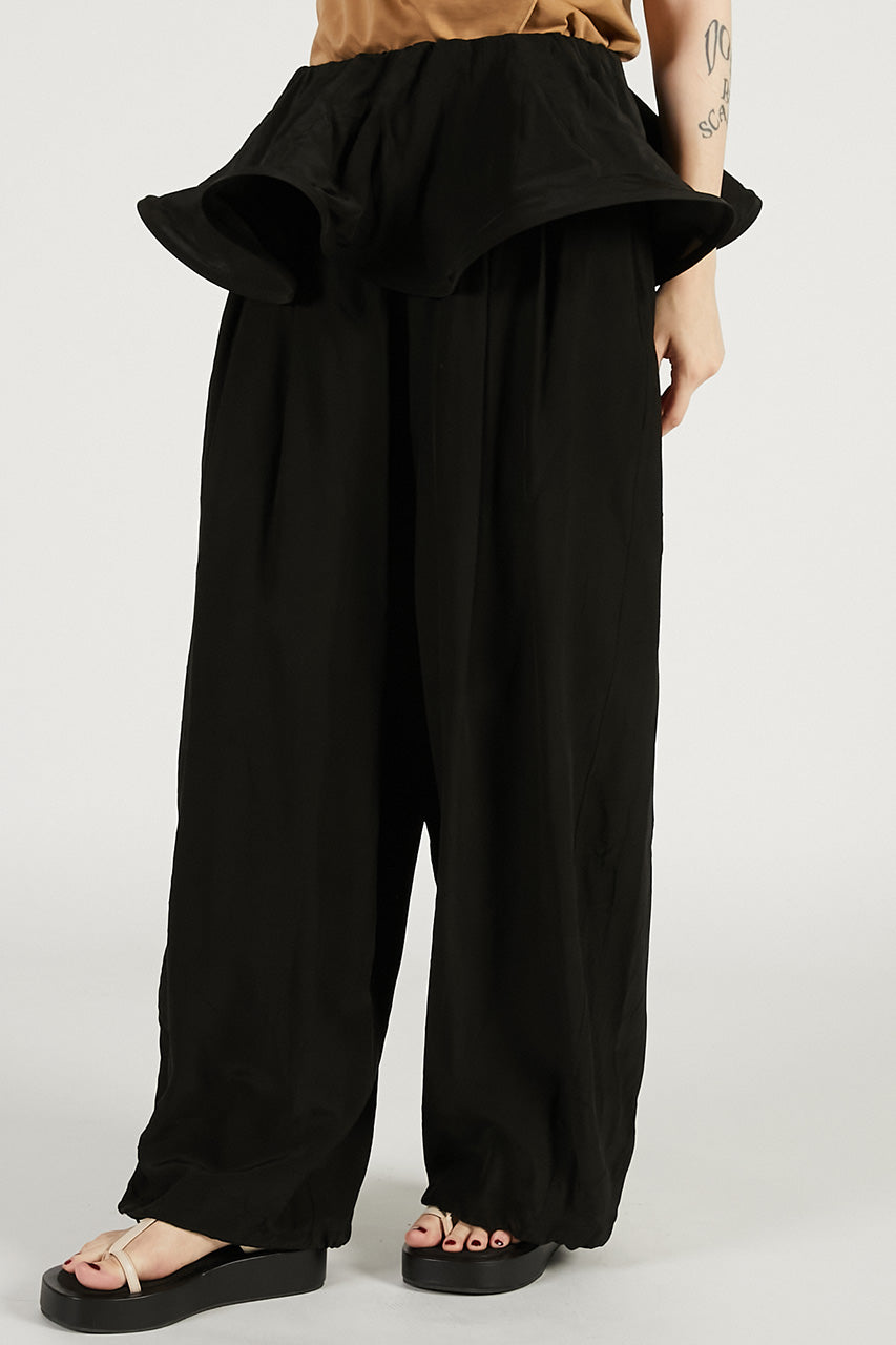 Peplum Balloon Pants - 2026 SPRING