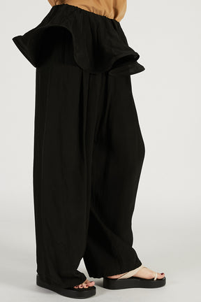 Peplum Balloon Pants - 2026 SPRING