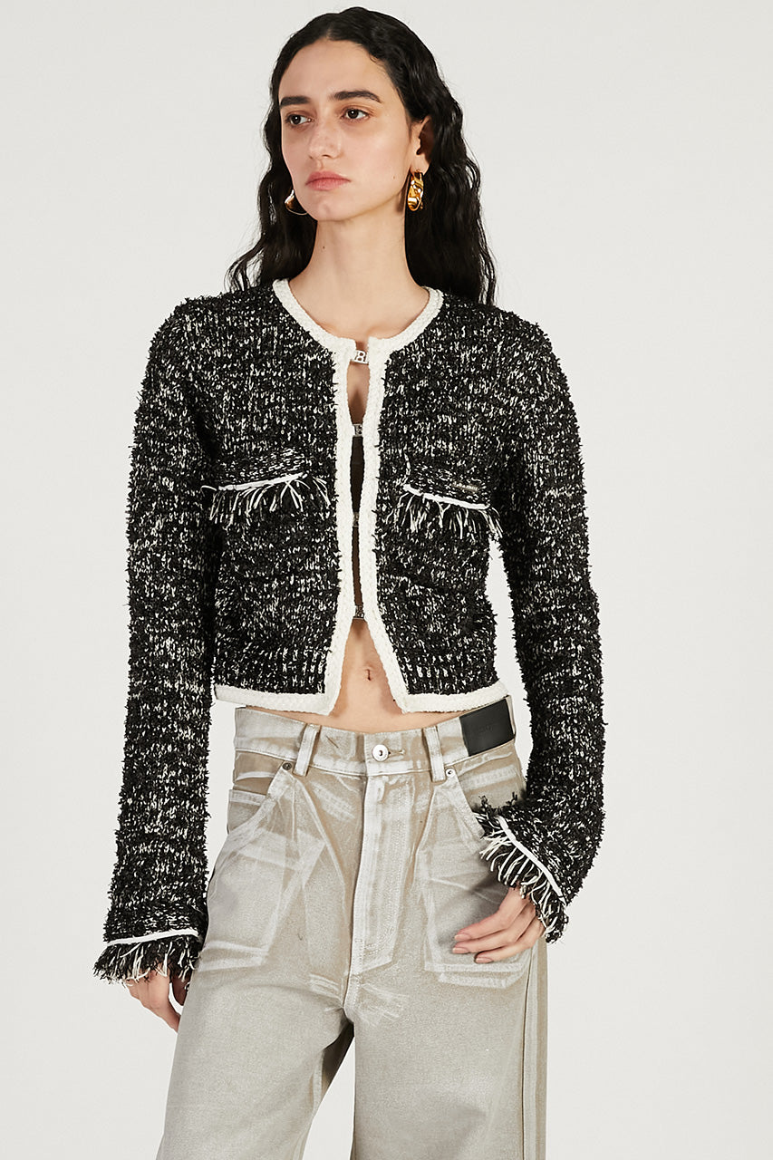 Front Charm Knit Jacket - 2026 SPRING