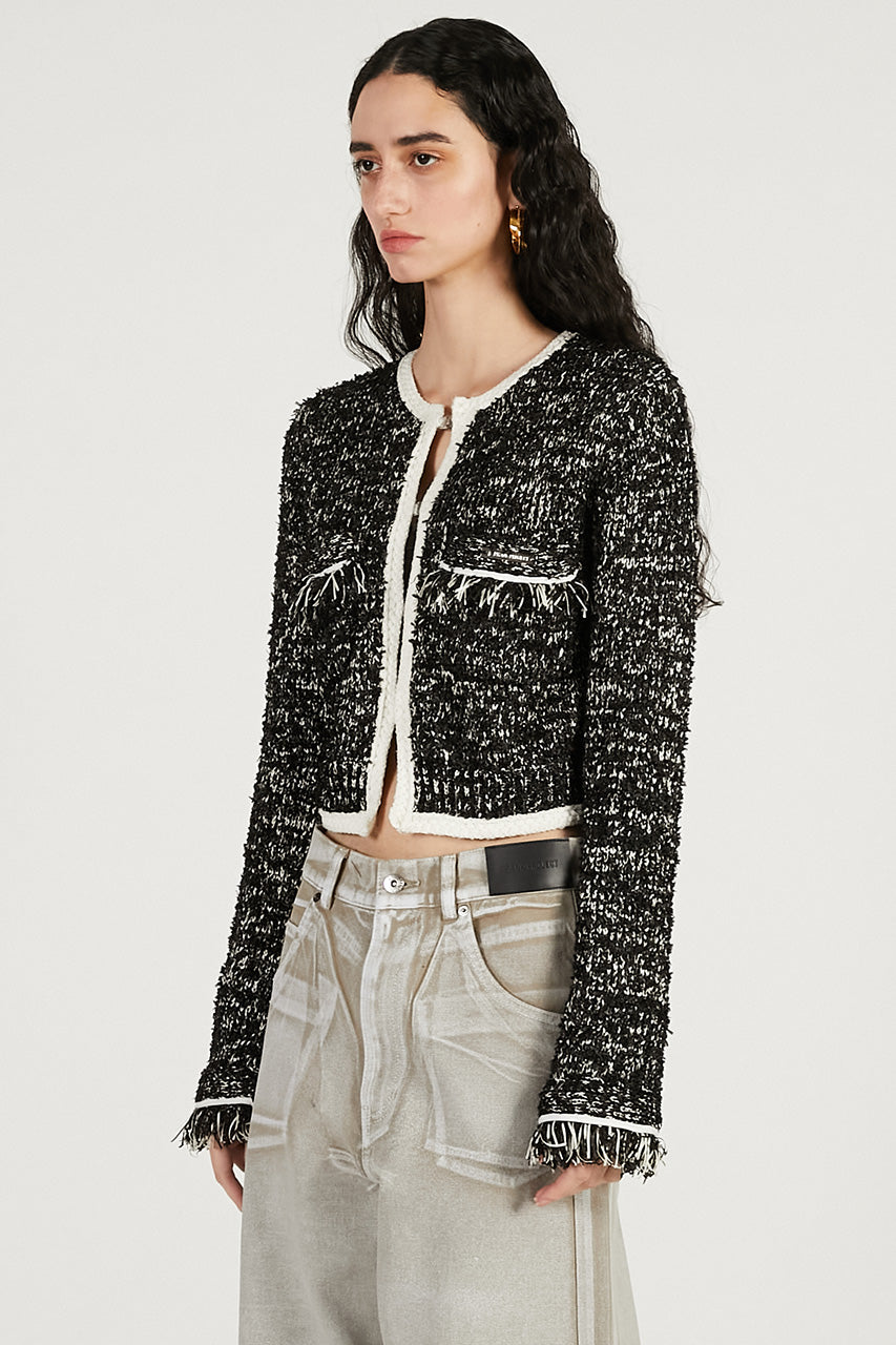 Front Charm Knit Jacket - 2026 SPRING