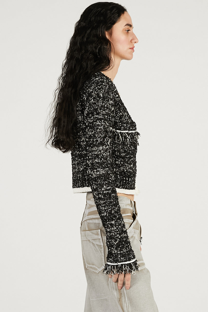 Front Charm Knit Jacket - 2026 SPRING