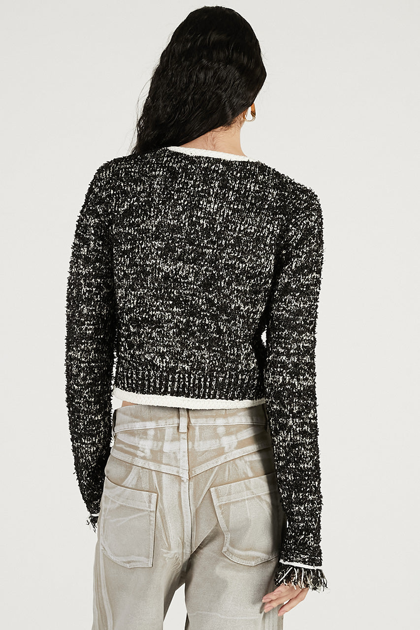 Front Charm Knit Jacket - 2026 SPRING