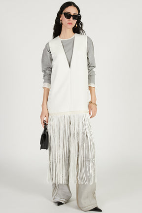 Asymmetrical Hem Lace Top - 2026 SPRING