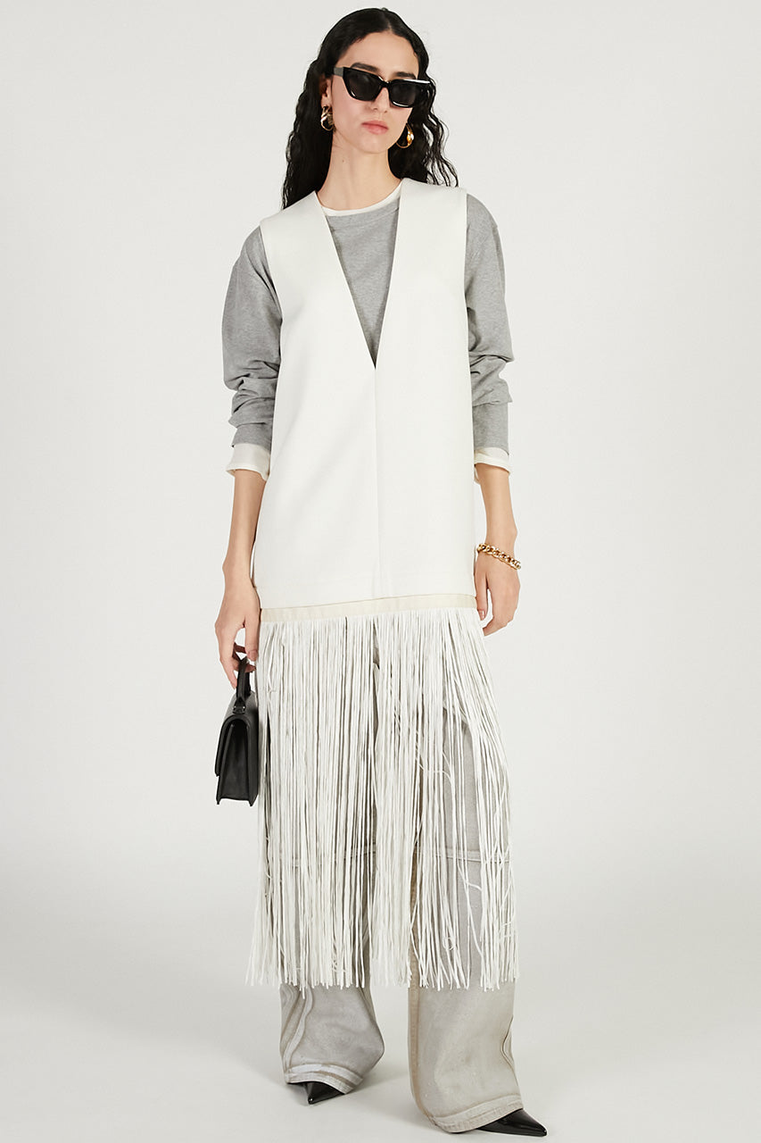 Asymmetrical Hem Lace Top - 2026 SPRING