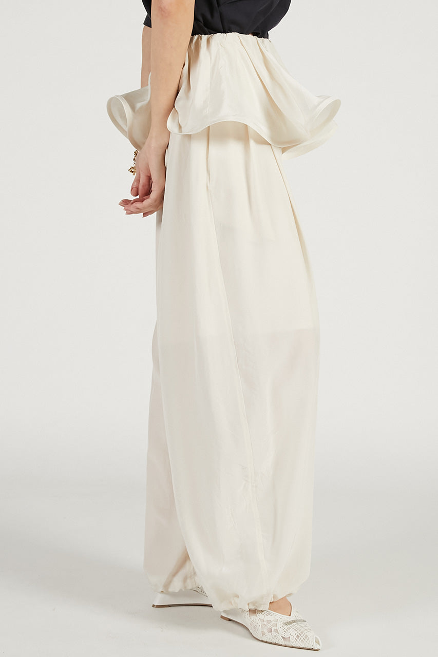 Peplum Balloon Pants - 2026 SPRING