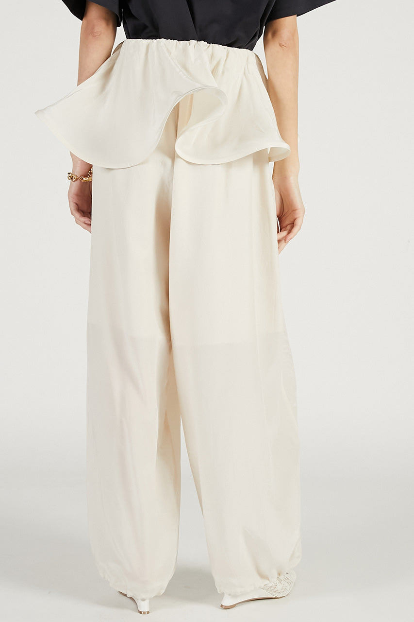 Peplum Balloon Pants - 2026 SPRING