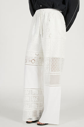 Panel Lace Pants - 2026 SPRING