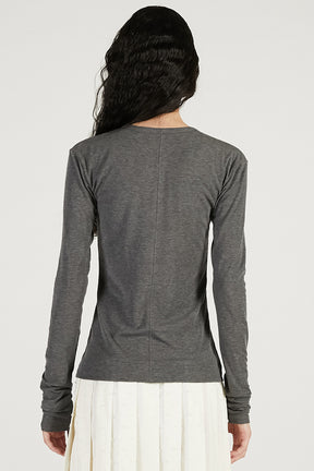 Double Neck Layered Top - 2026 SPRING