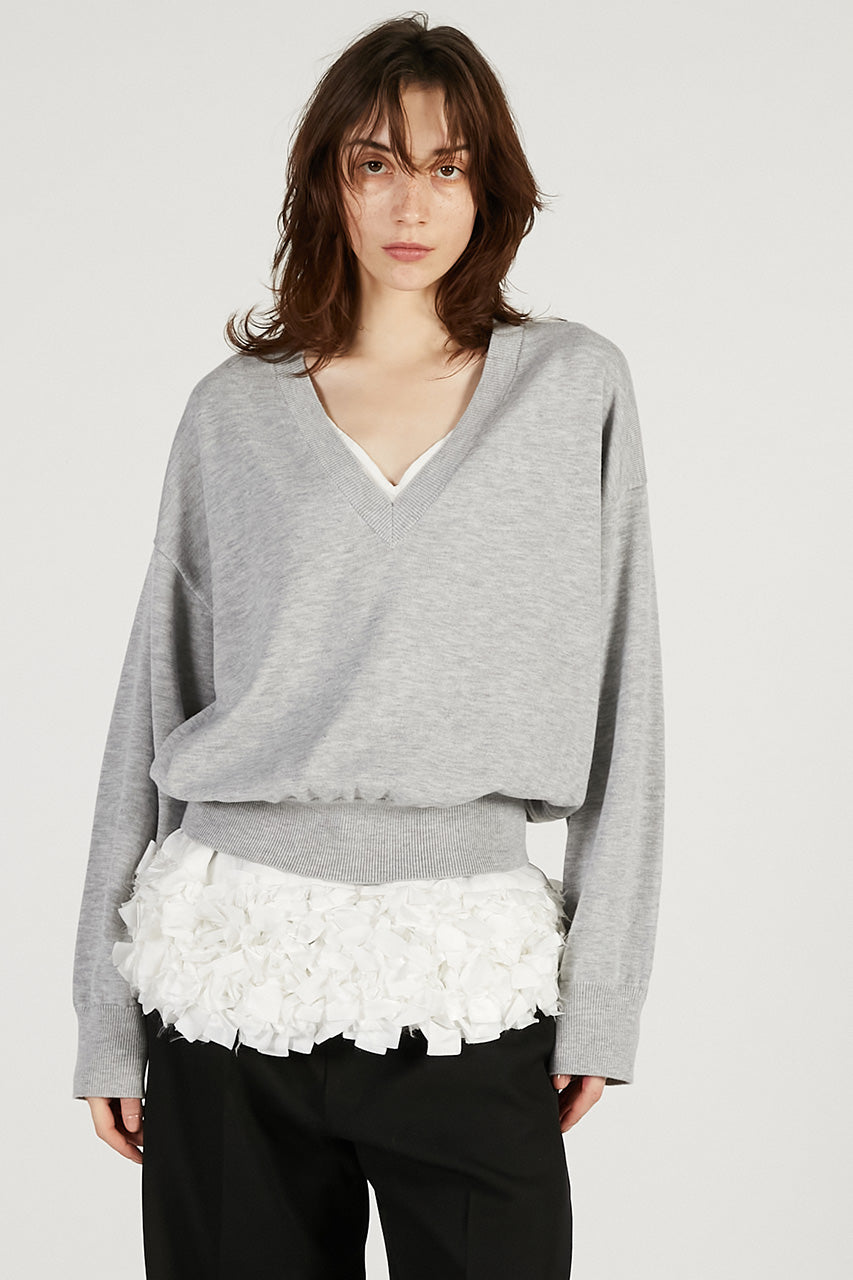 Tape Ribbon Camisole Layer Knit - 2026 SPRING