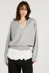 Tape Ribbon Camisole Layer Knit
