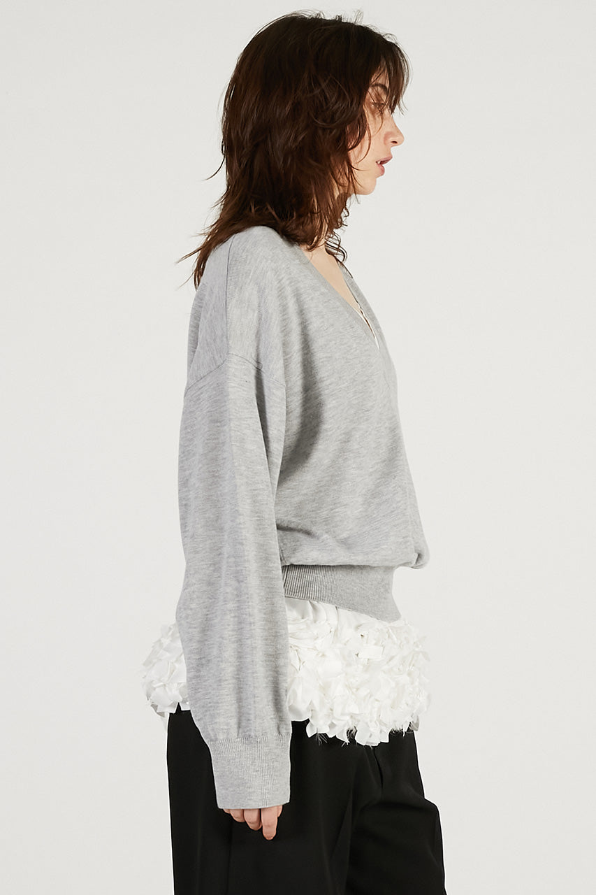 Tape Ribbon Camisole Layer Knit - 2026 SPRING