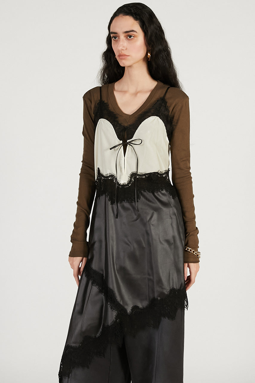 Asymmetrical Ruffle Tunic - 2026 SPRING