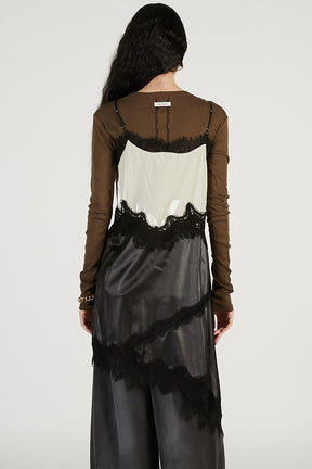 Asymmetrical Ruffle Tunic - 2026 SPRING