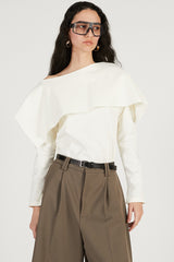 Slit Neck Cover Top