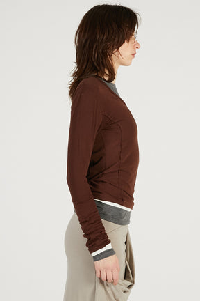 Double Neck Layered Top - 2026 SPRING