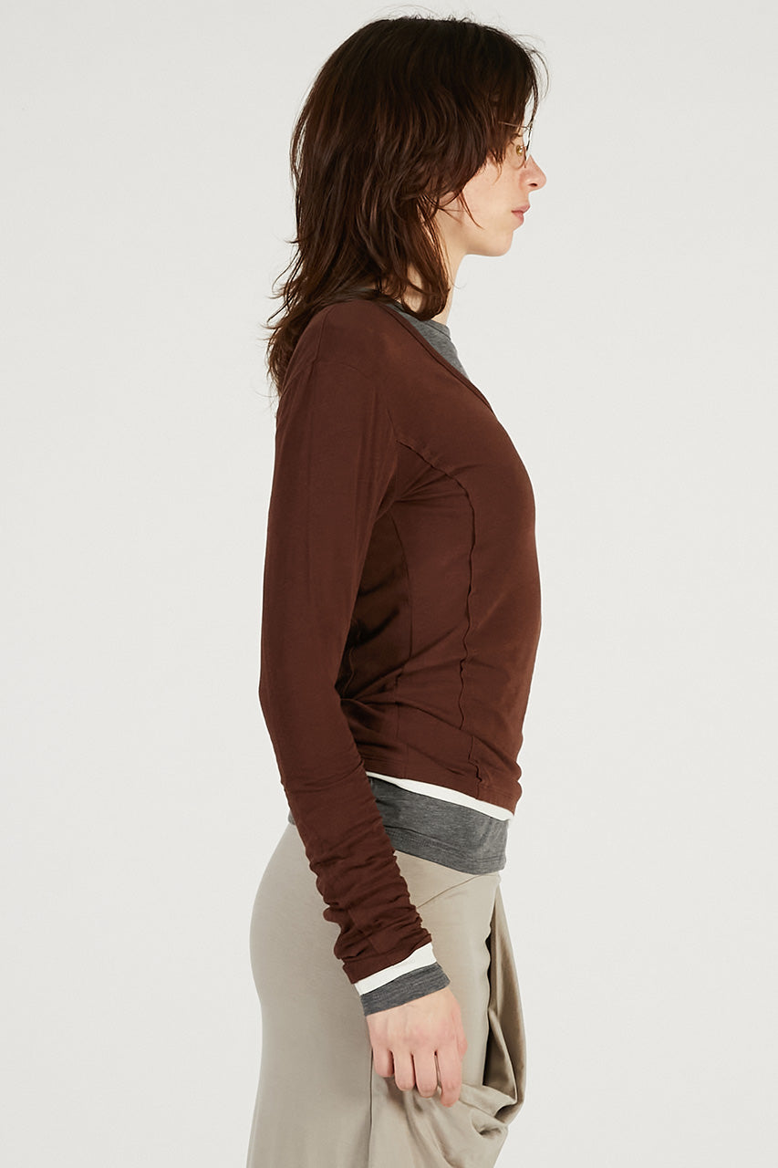 Double Neck Layered Top - 2026 SPRING