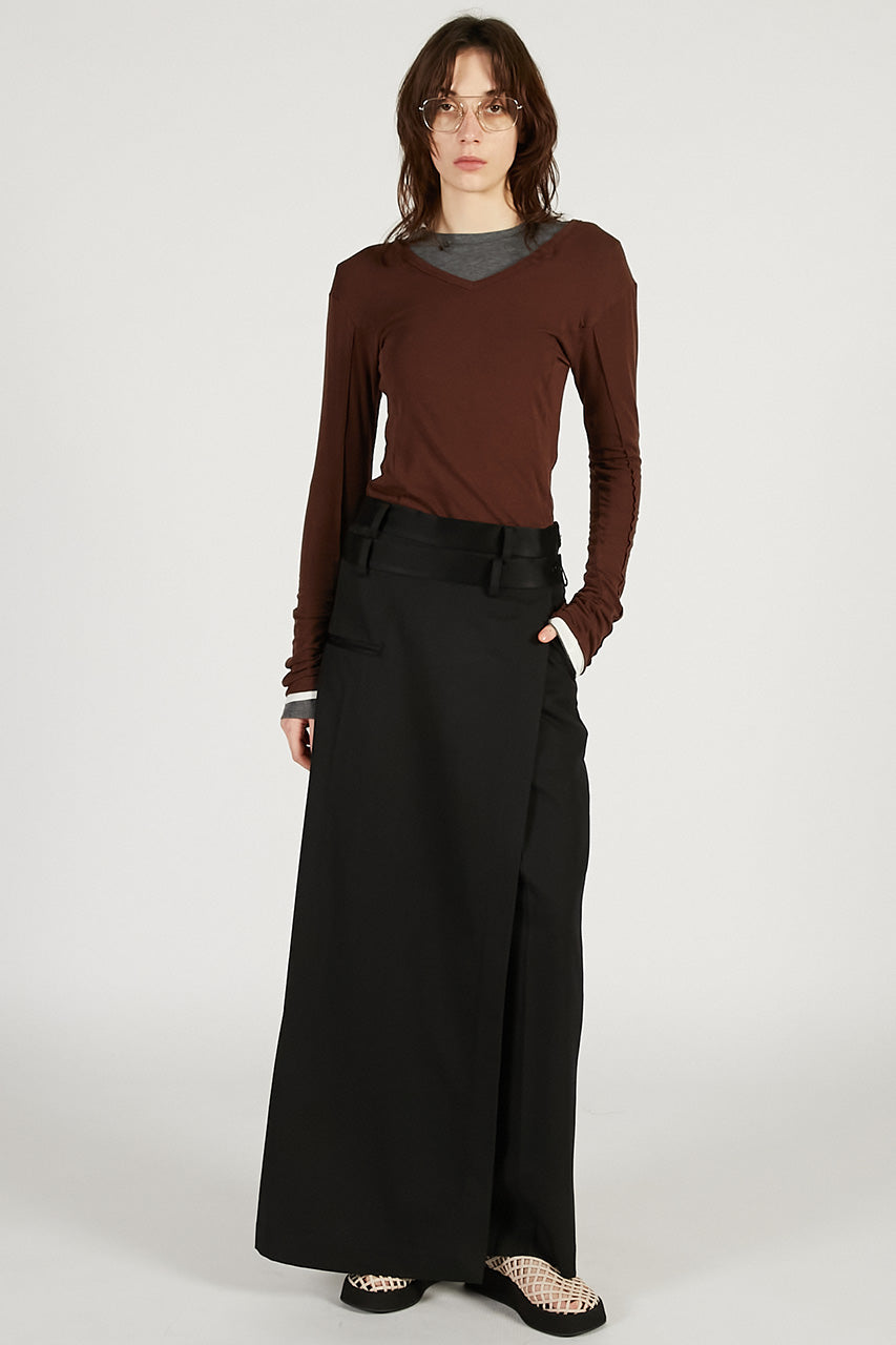 Double Neck Layered Top - 2026 SPRING