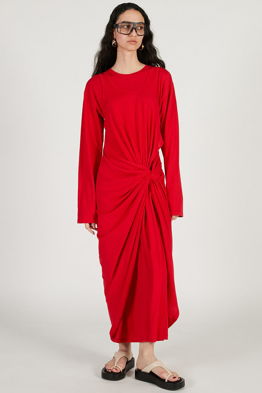 Layered Jersey Dress - 2026 SPRING