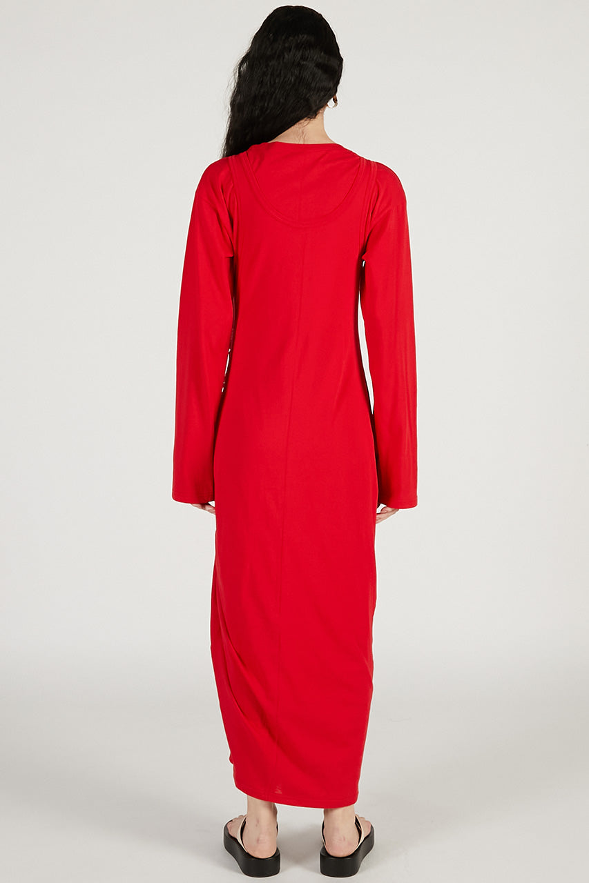 Layered Jersey Dress - 2026 SPRING