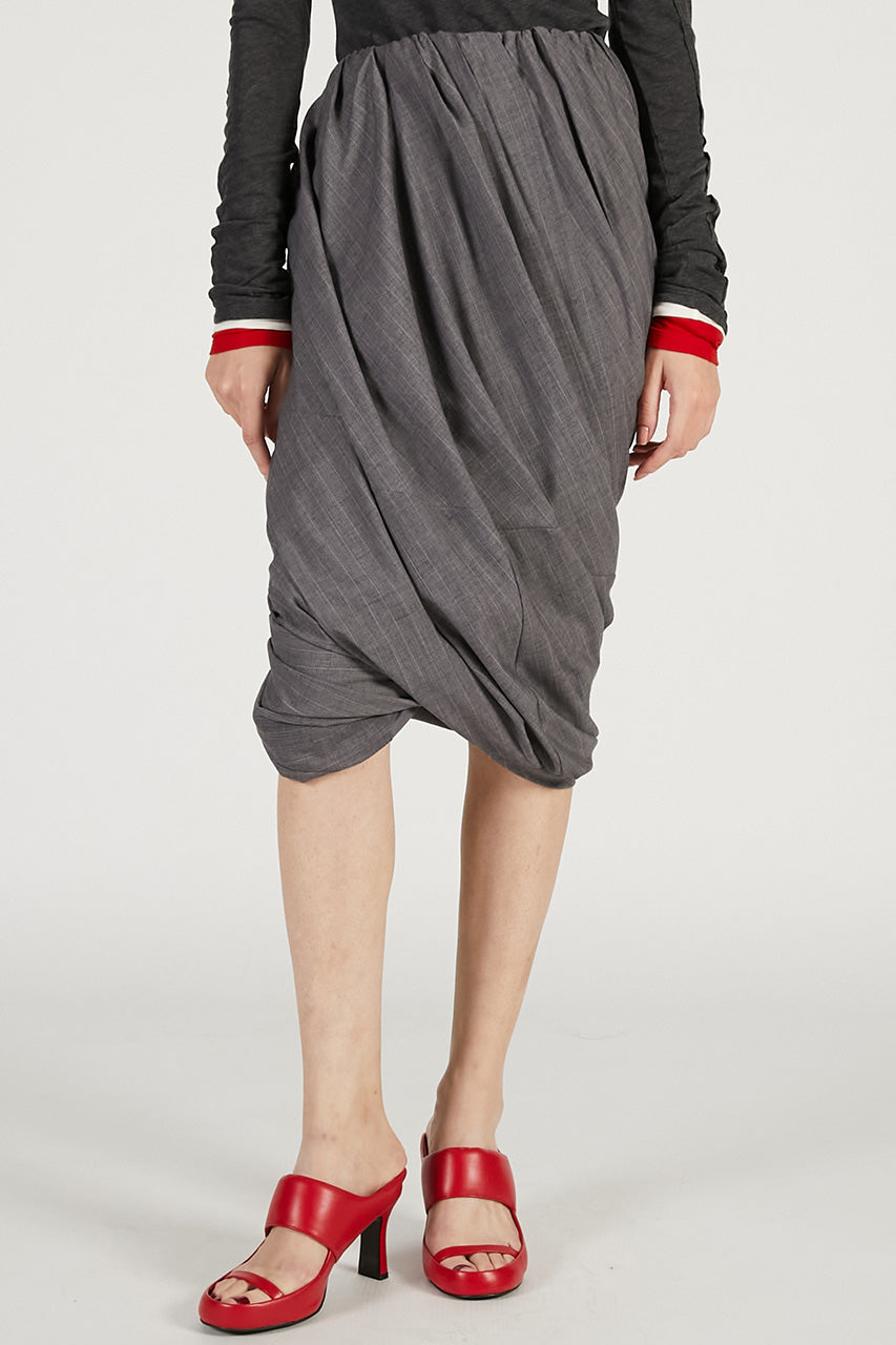 Twist Midi Skirt - 2026 SPRING