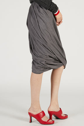 Twist Midi Skirt - 2026 SPRING