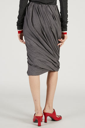 Twist Midi Skirt - 2026 SPRING