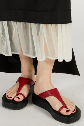 Platform Tongs Sandals - 2026 SPRING