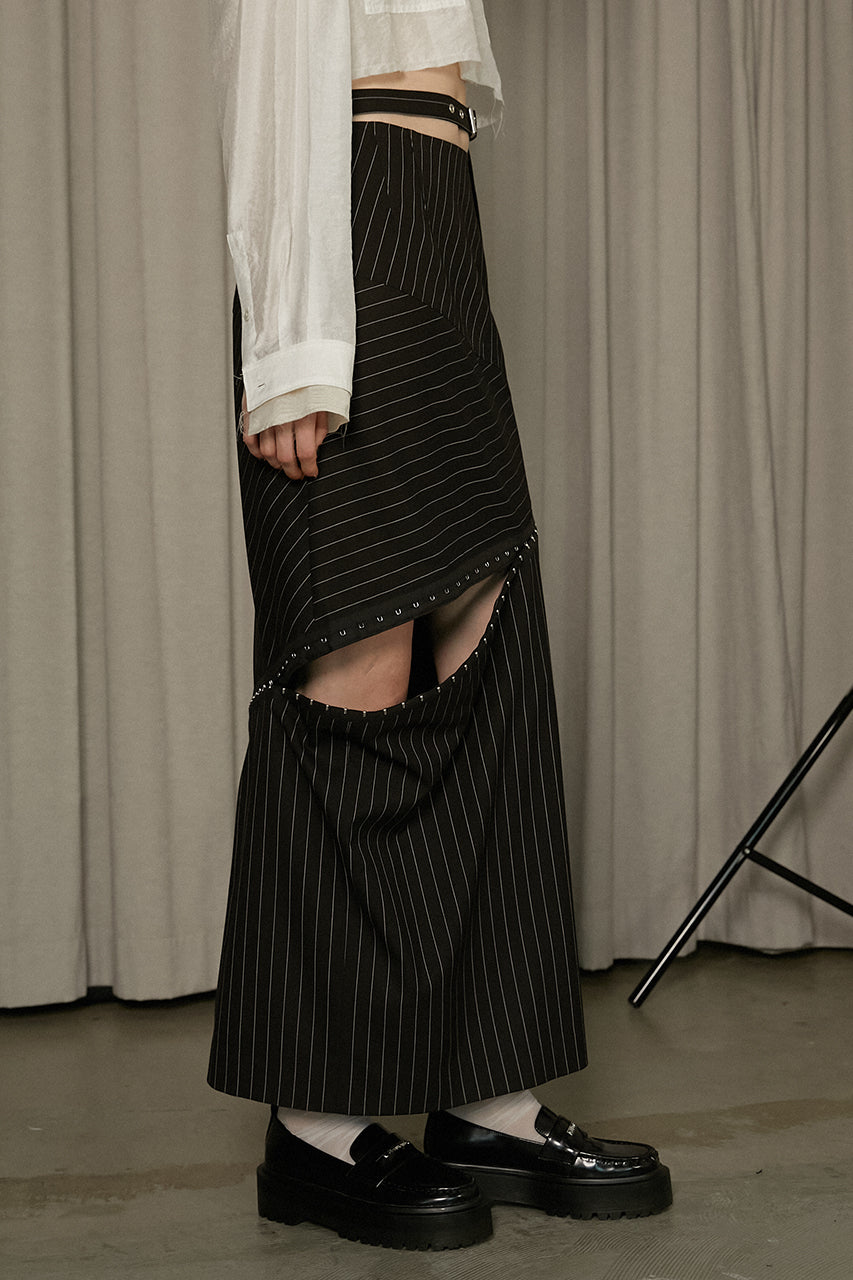 【25 SPRING PRE ORDER】Hook Eye Tight Long Skirt